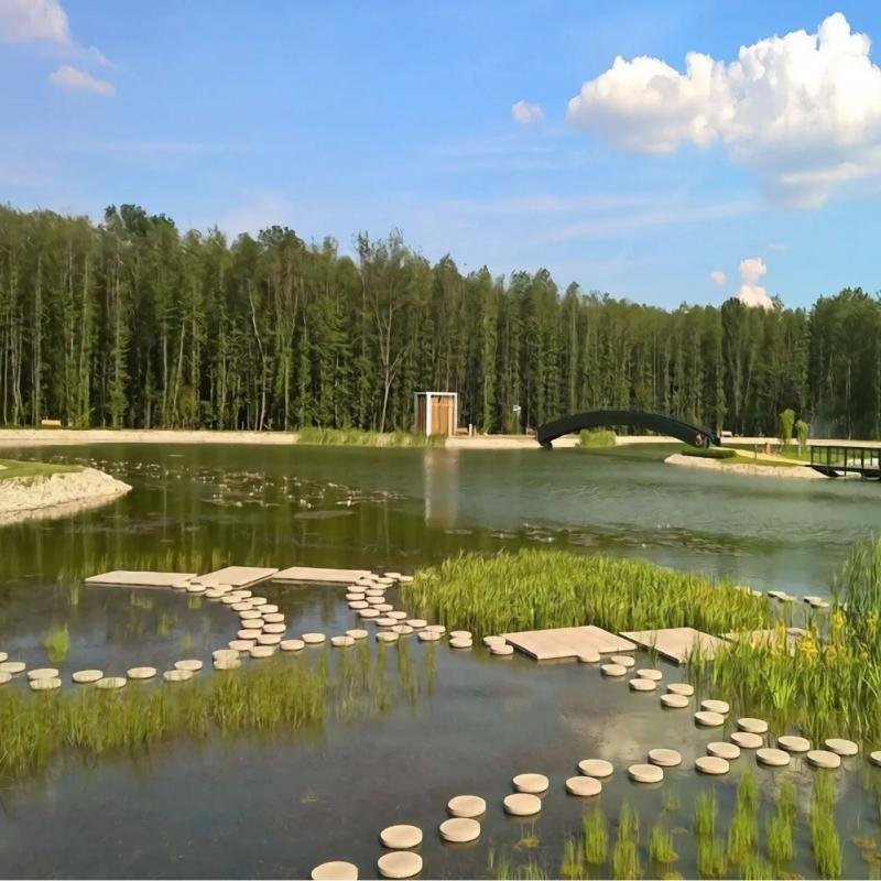 Thermal lake and eco park